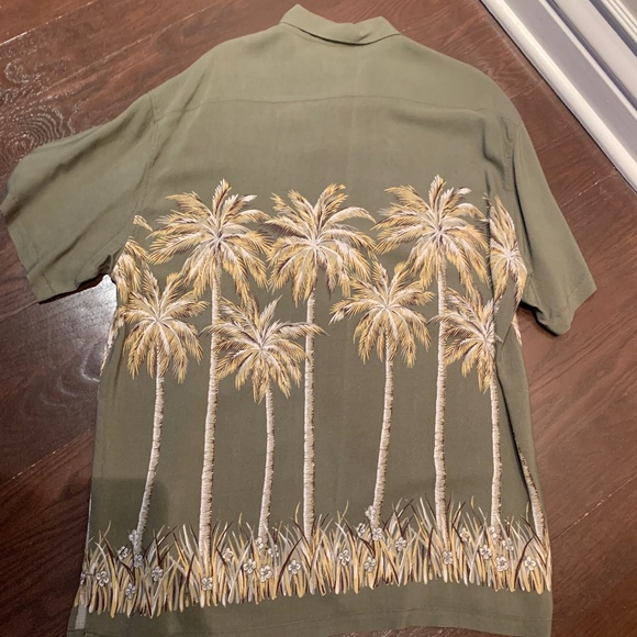 Men's woven printed Hawaiian short sleeves shirt - Picture 4 of 6